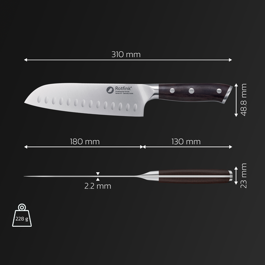 Serie 13 Santoku Messer